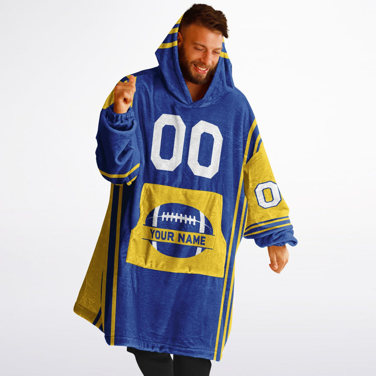 Blue/Yellow Bold