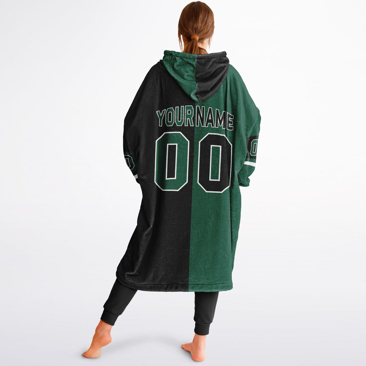 Green/Black/White Halftime