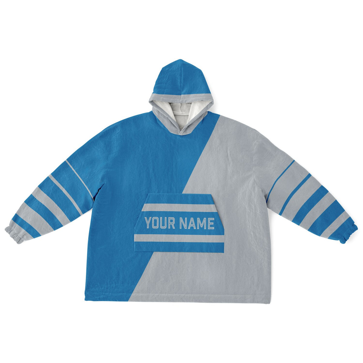 Blue & Silver Split Decision