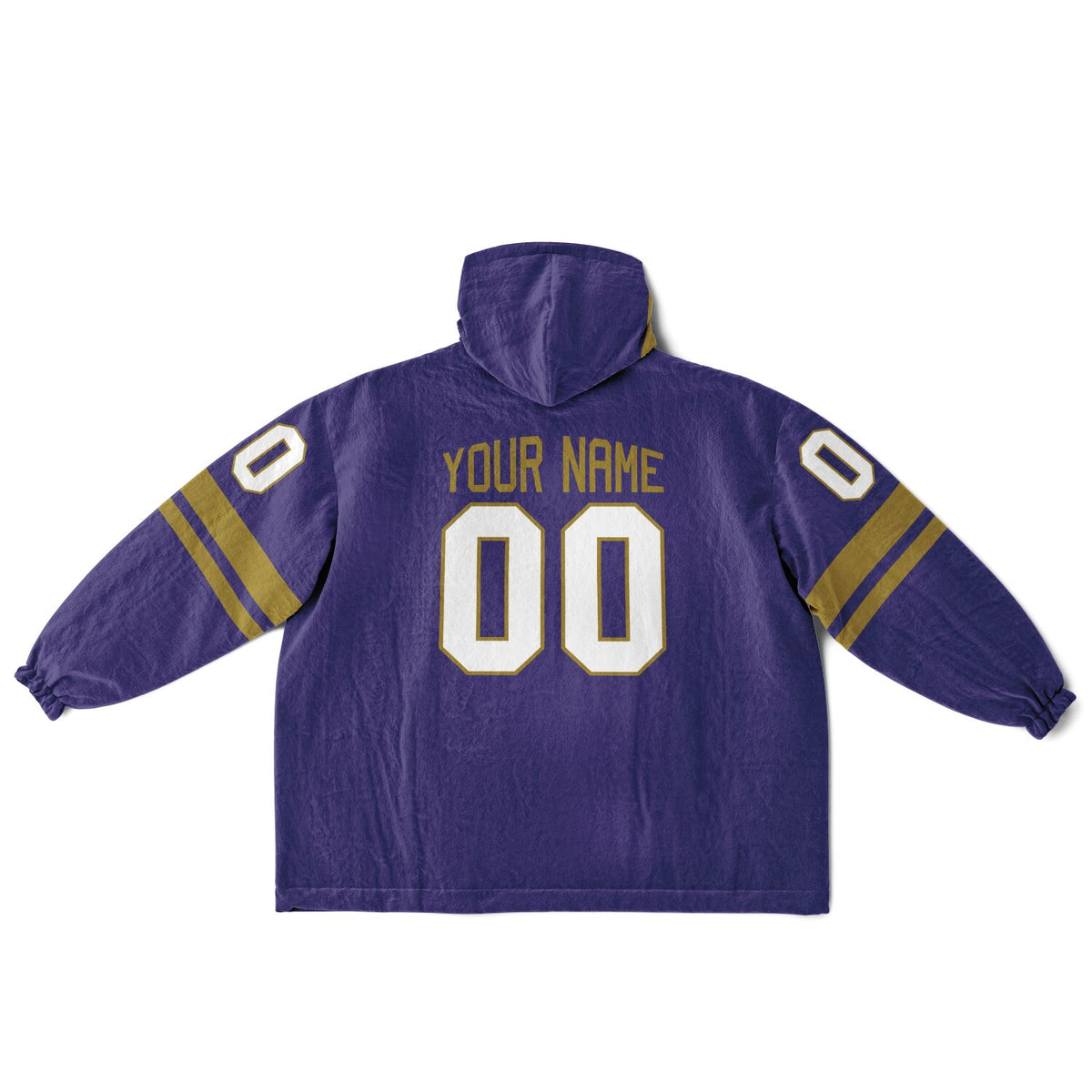 Purple Dark Gold Superfan Reversible