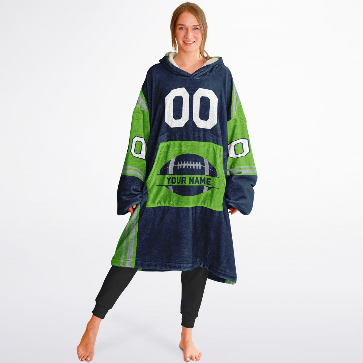 Navy/Green/Gray Bold