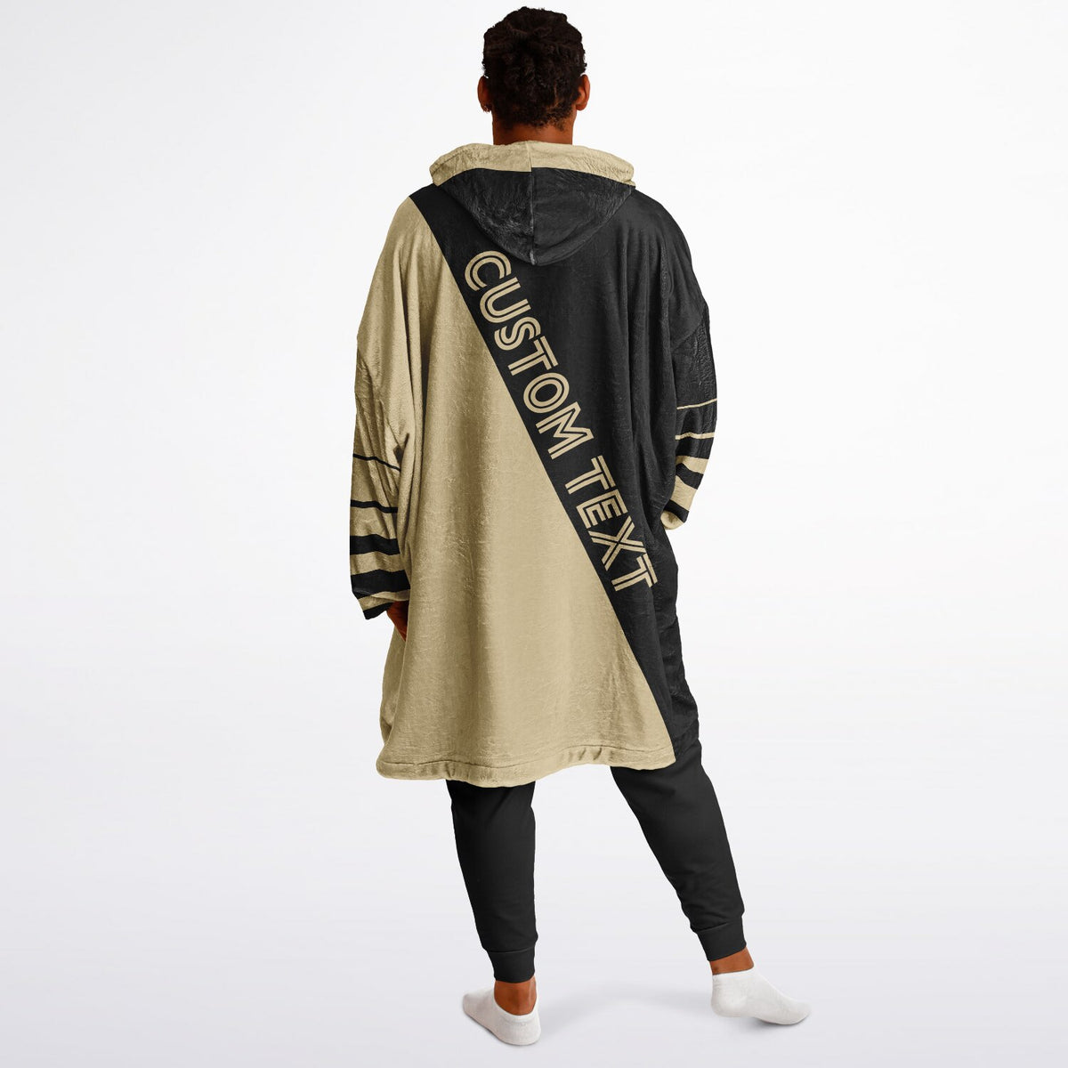 Black & Light Gold Split Decision