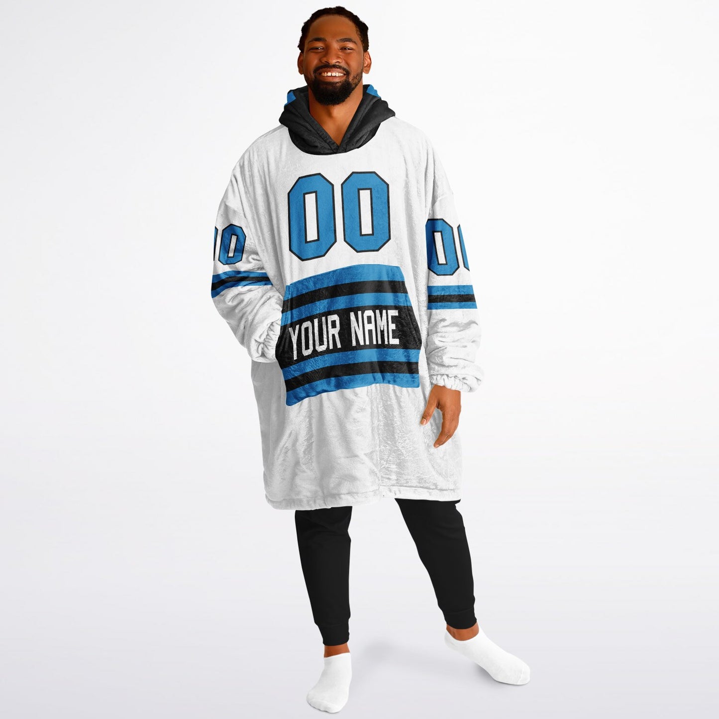 Black/Blue Superfan Reversible