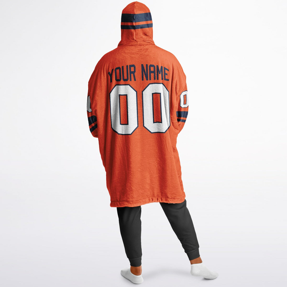Orange/Navy Superfan Reversible