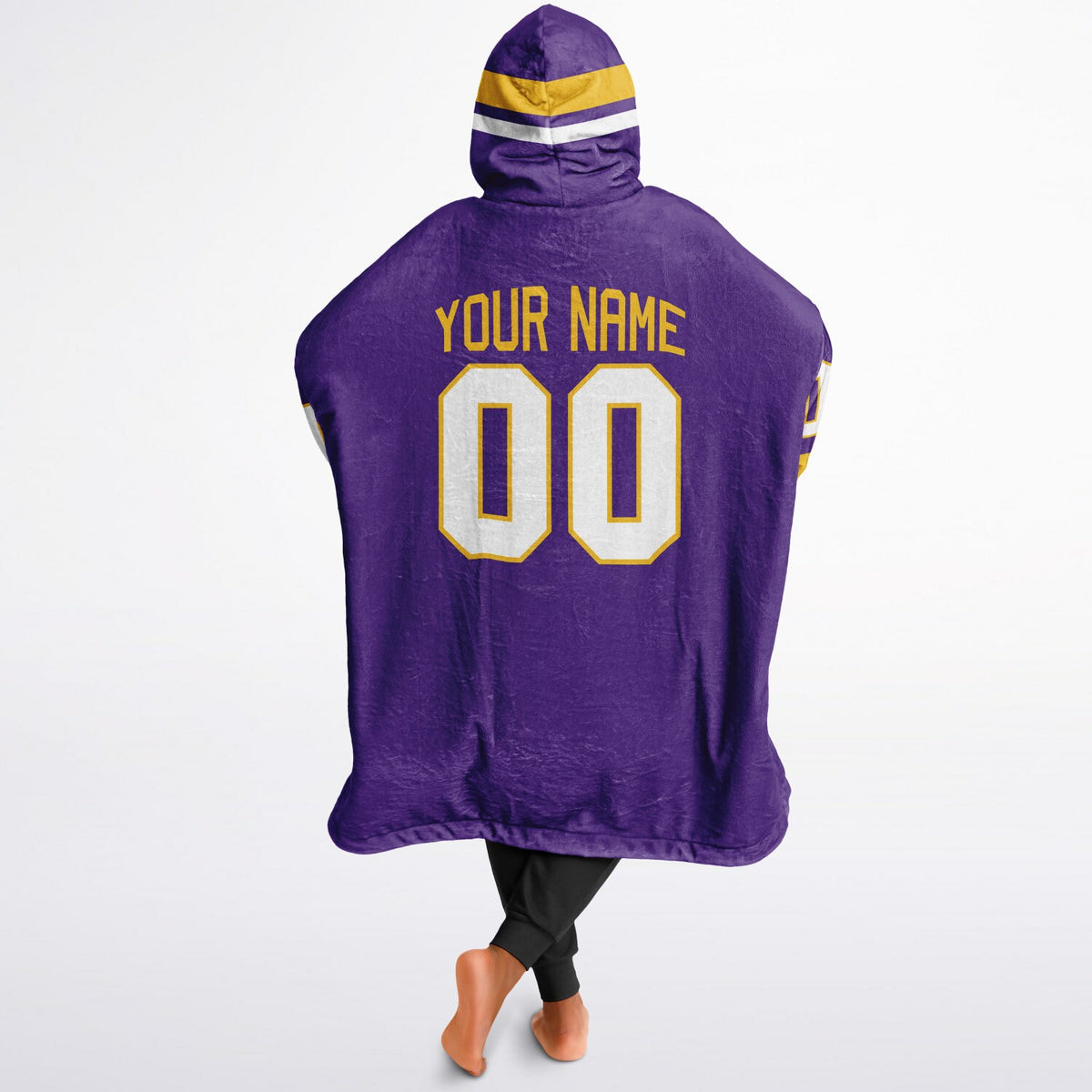 Purple/Gold/White Superfan Reversible