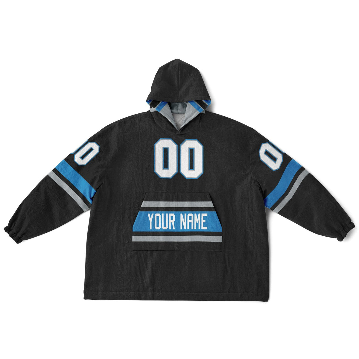 Black/Blue/Silver Superfan Reversible