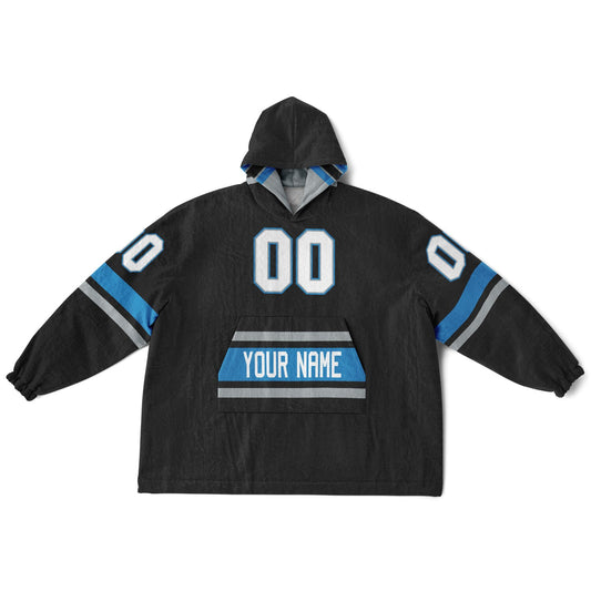 Black/Blue/Silver Superfan Reversible