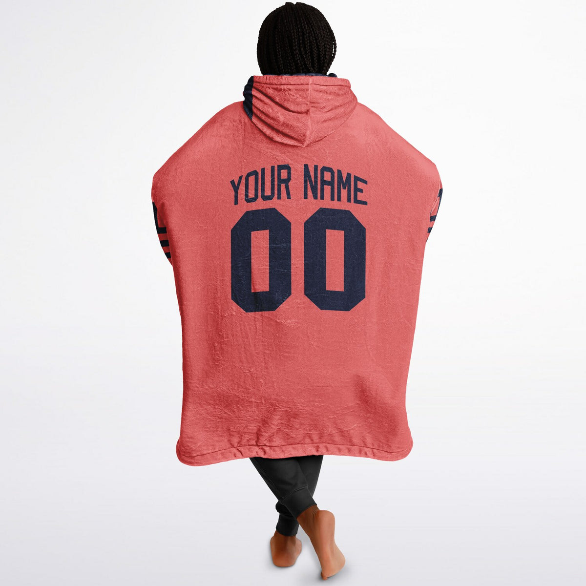 Navy & Electric Coral Superfan Reversible