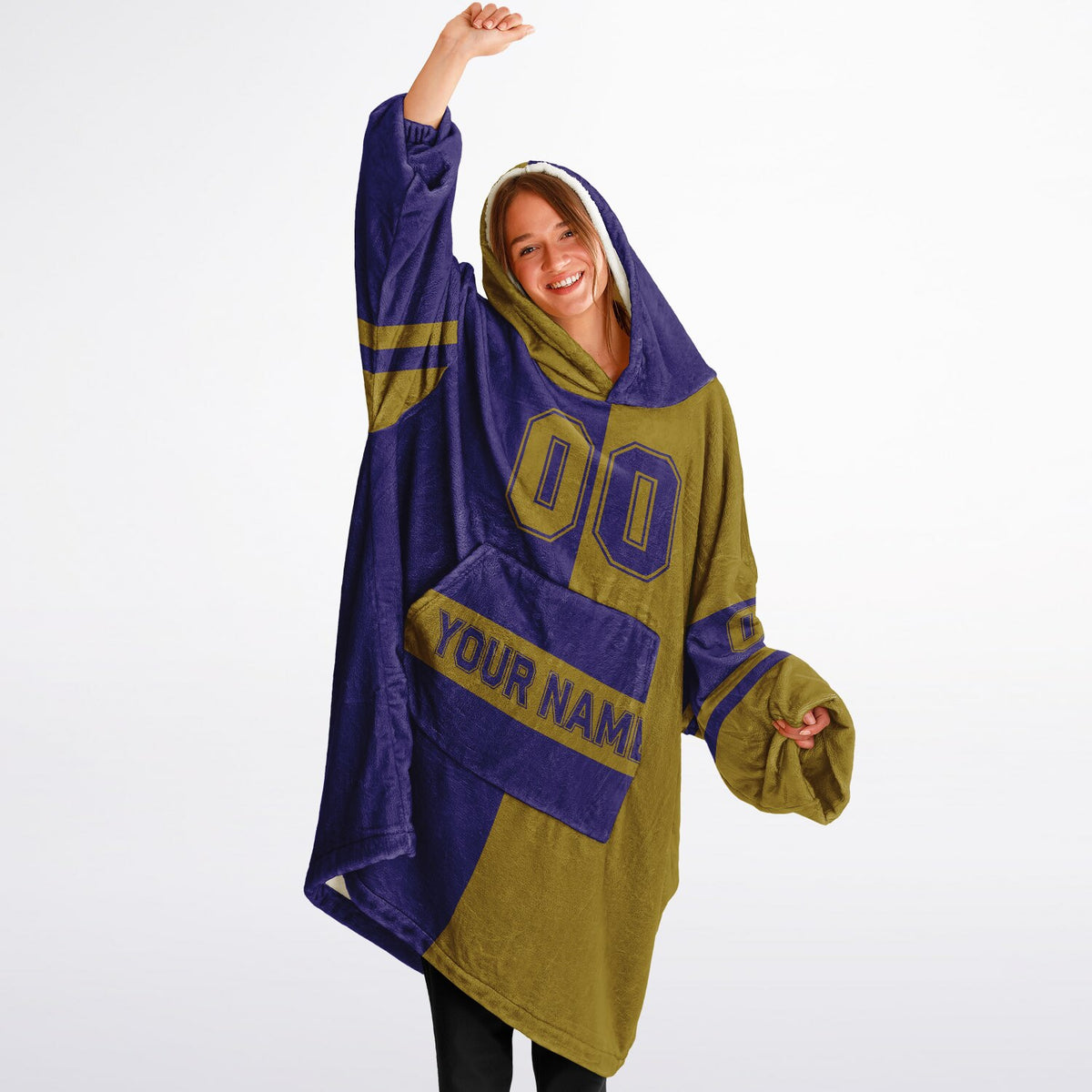 Purple Dark Gold Halftime