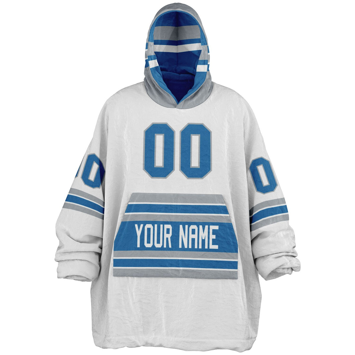 Blue/Silver/White Superfan Reversible