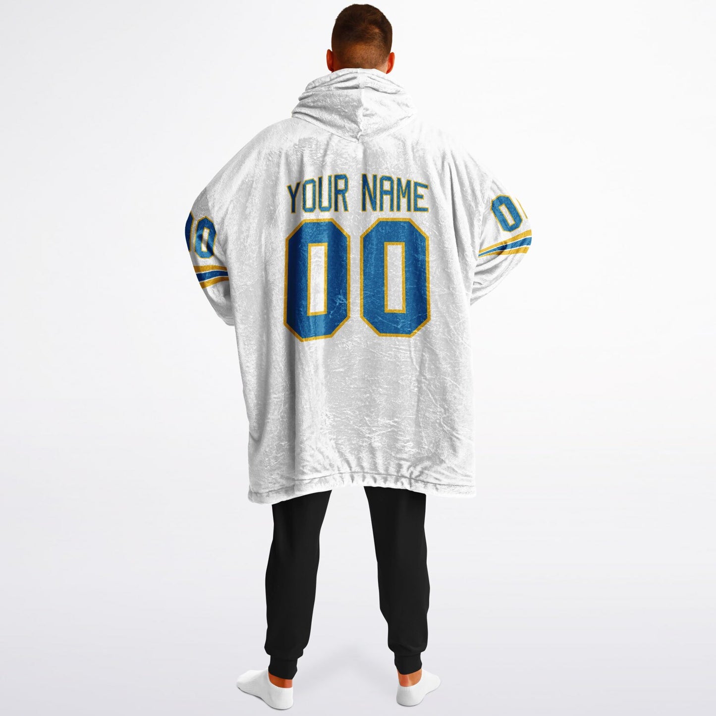 Blue/Gold/White Superfan Reversible