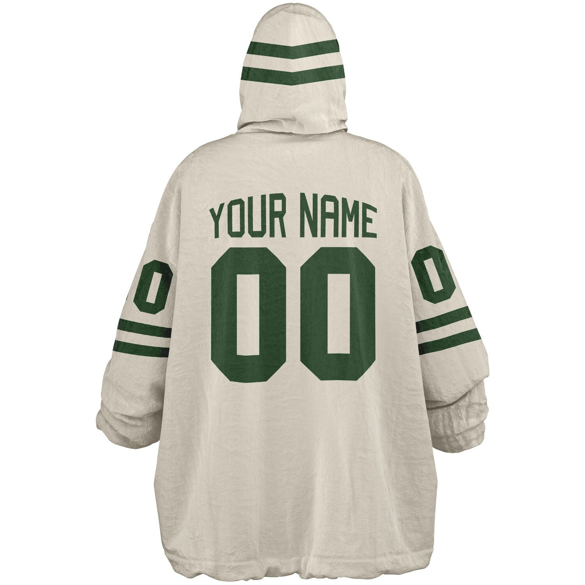 Forest Green & Cream Superfan Reversible