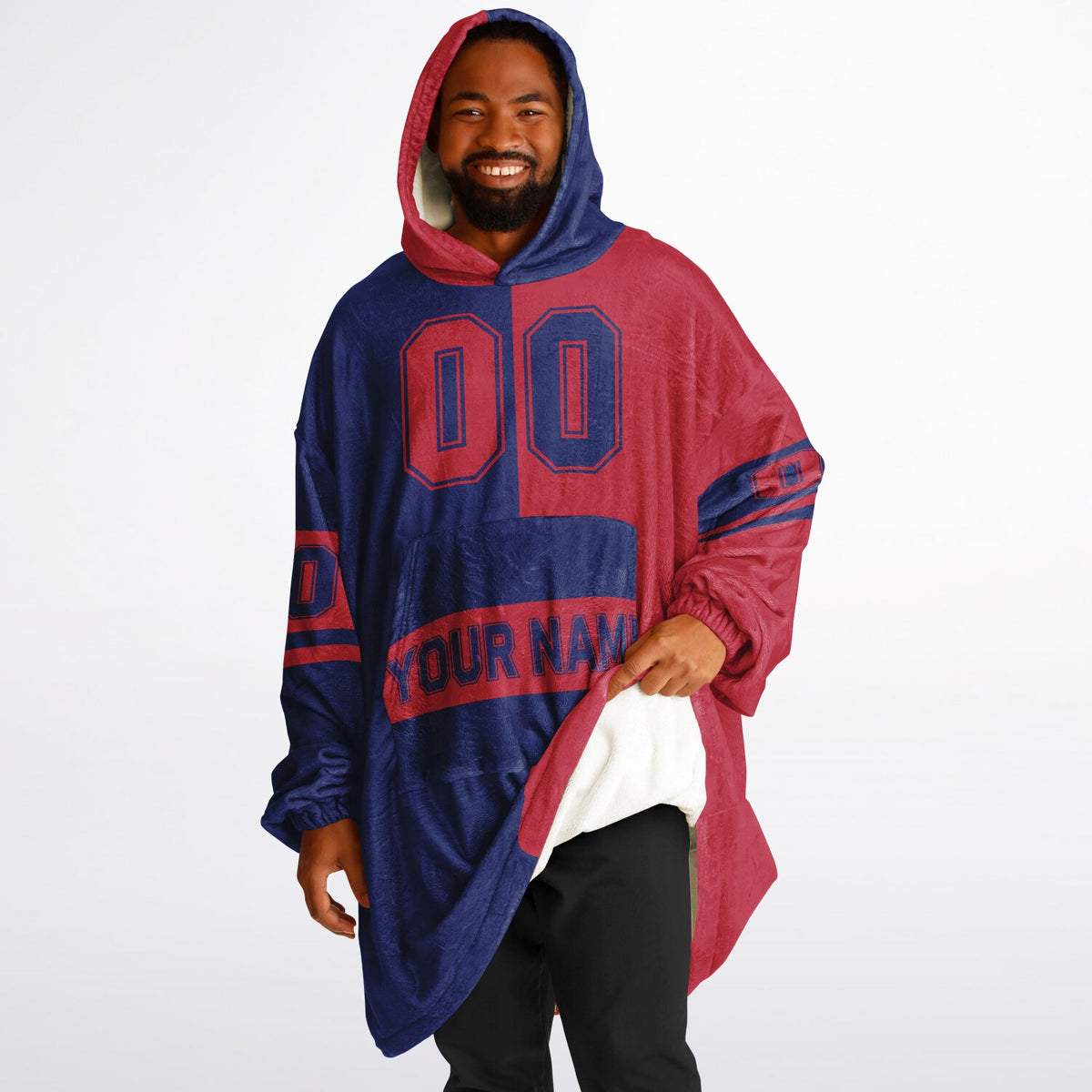 Dark Blue/Red Halftime