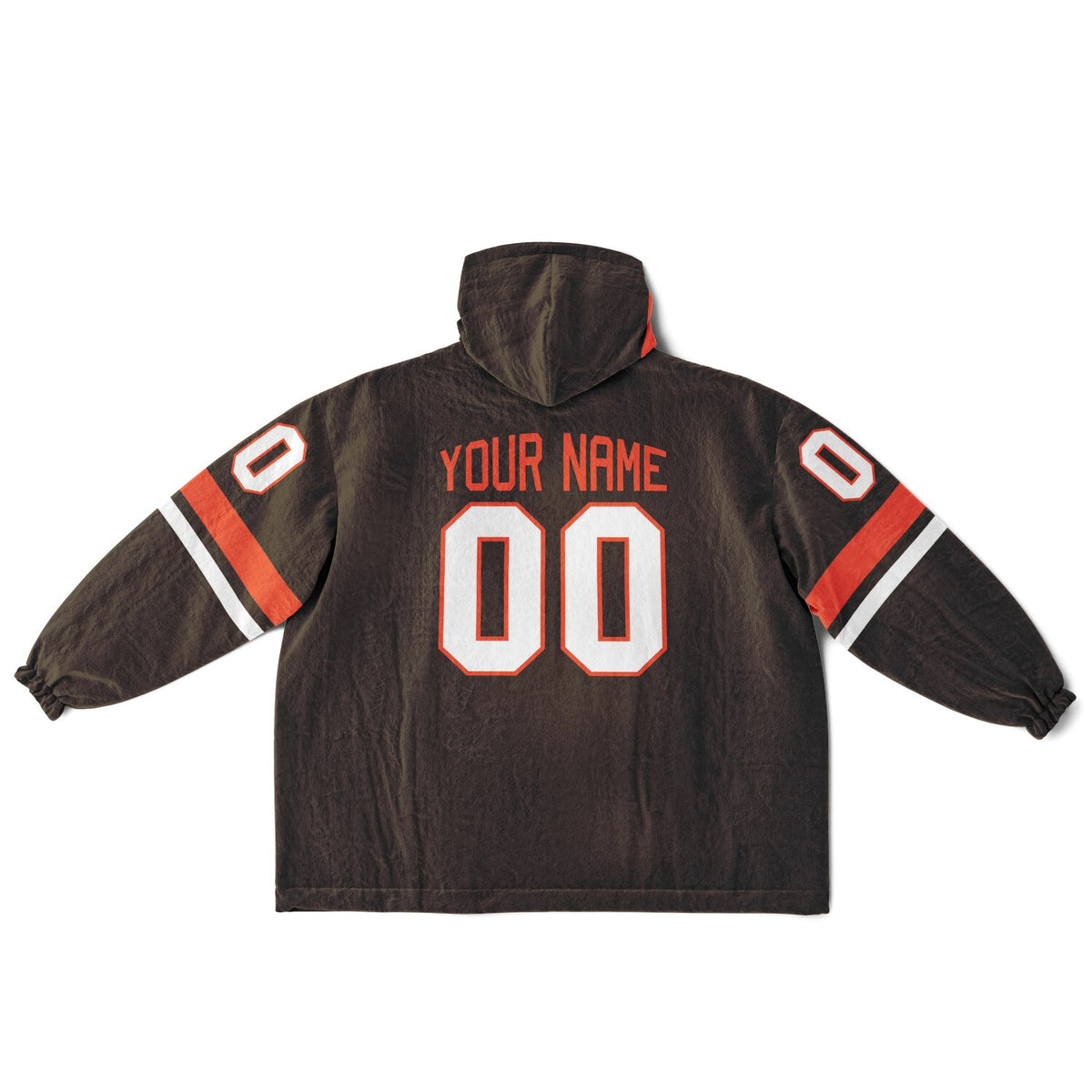 Brown/Orange/White Superfan Reversible
