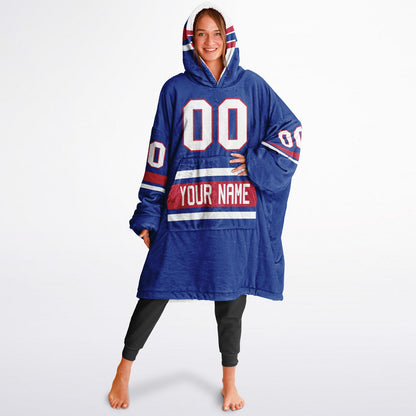 Blue/Red/White Superfan Reversible