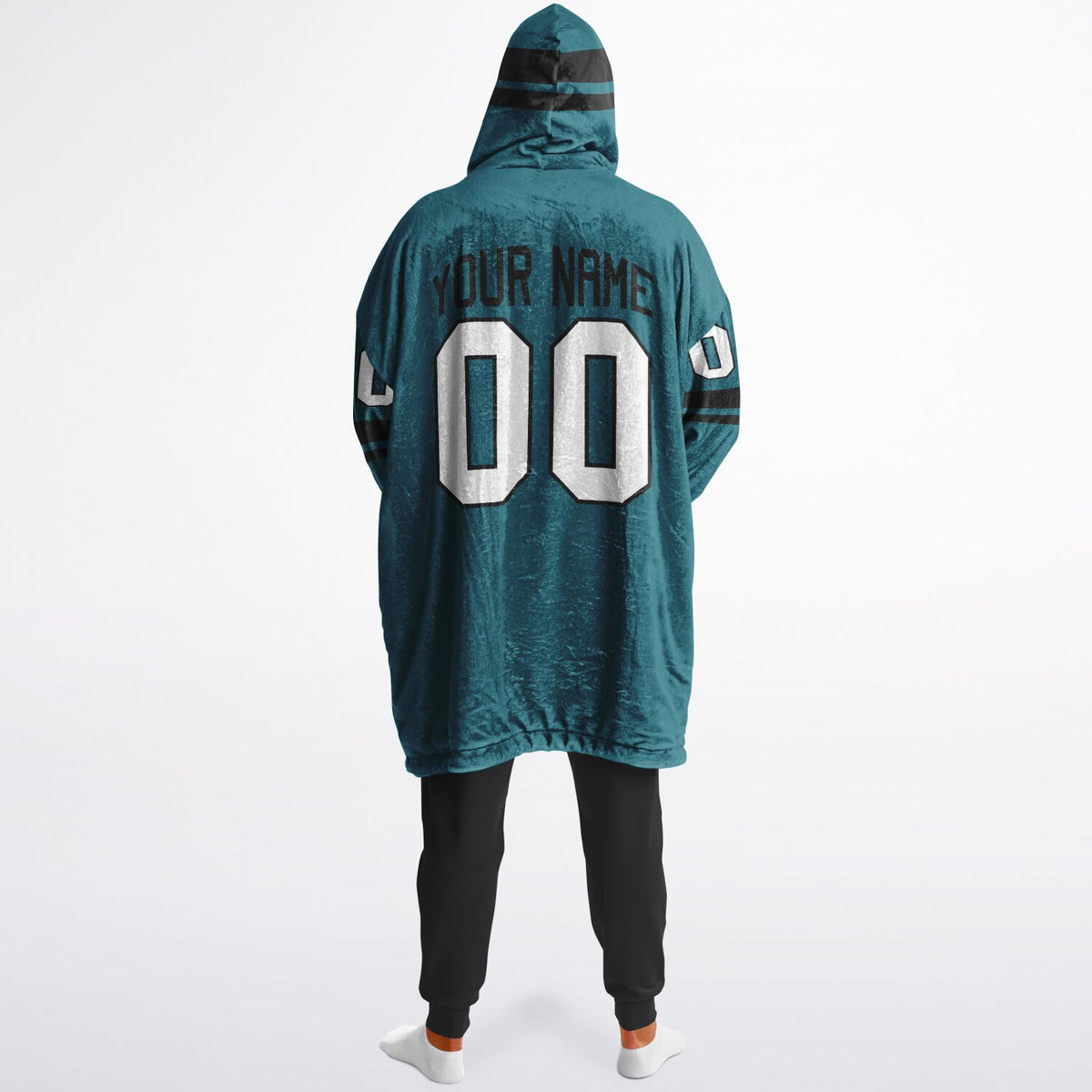 Teal/Black Superfan Reversible