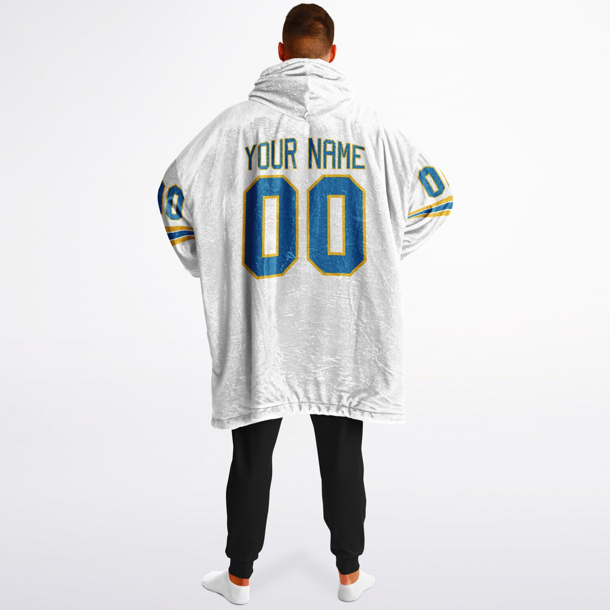 Blue/Gold/White Superfan Reversible