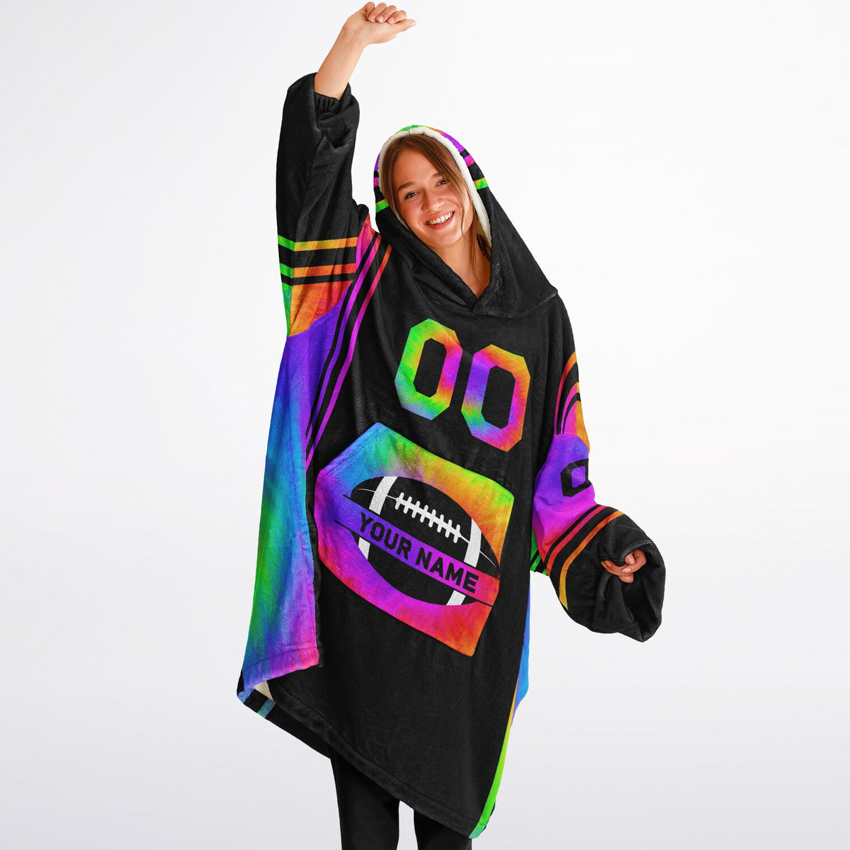 Black & Tie Dye Bold