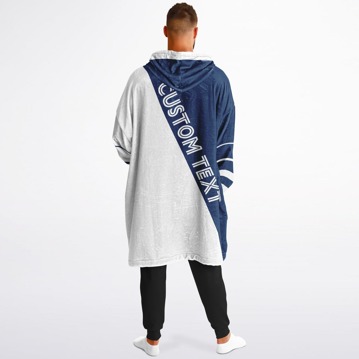 Blue & White Split Decision