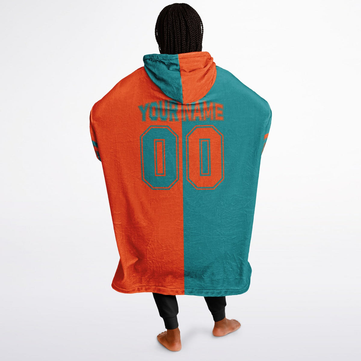 Aqua & Orange Halftime
