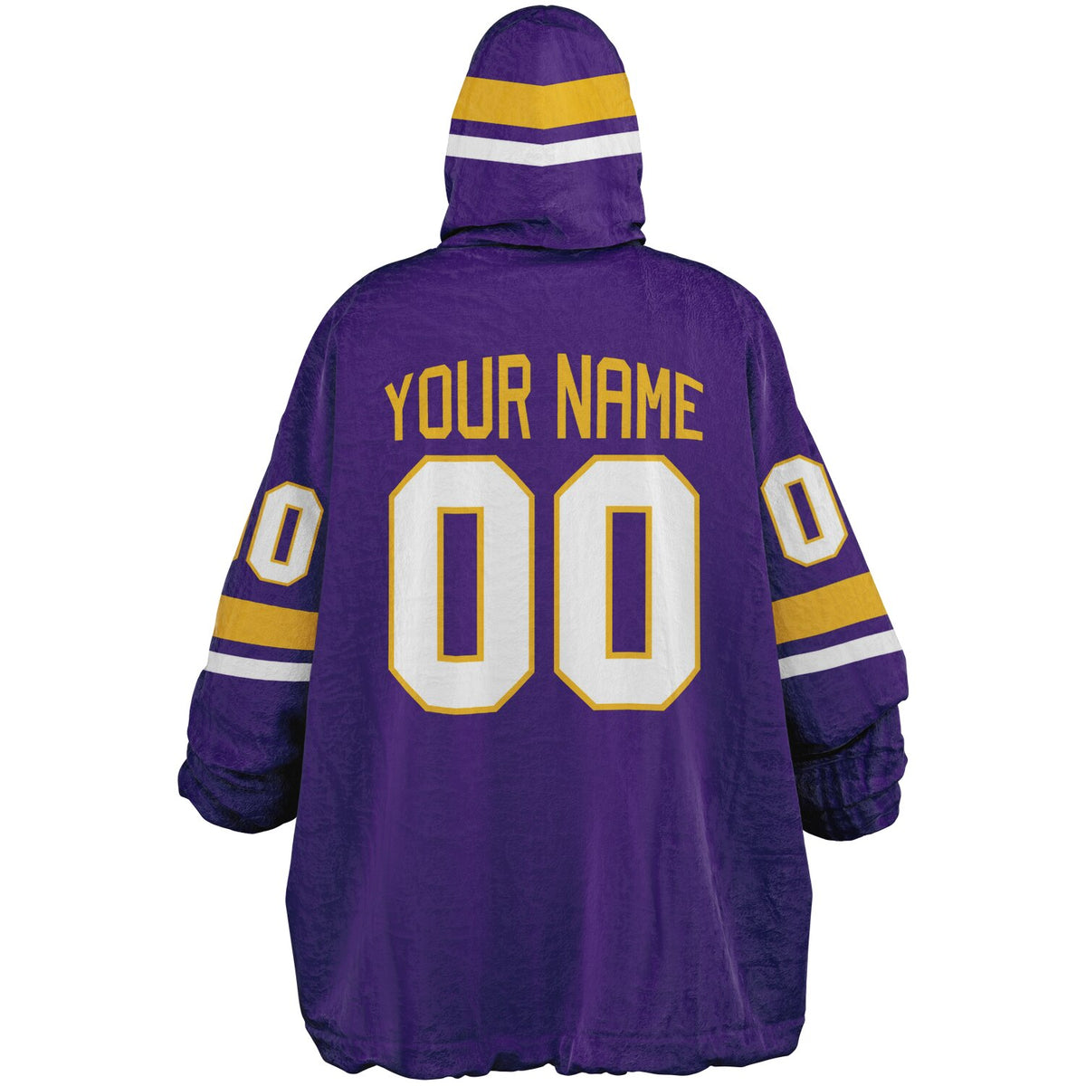 Purple/Gold/White Superfan Reversible
