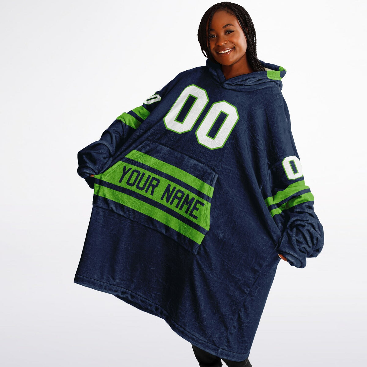 Navy & Green Classic