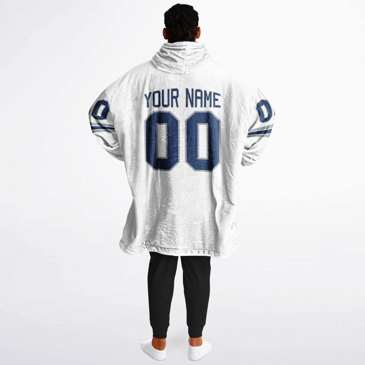 Blue/White/Gray Superfan Reversible