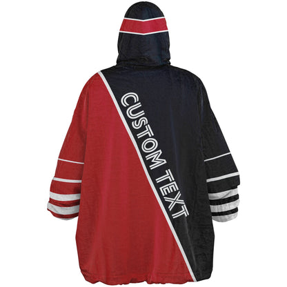 Deep Steel Blue/Red/White Everyday Reversible