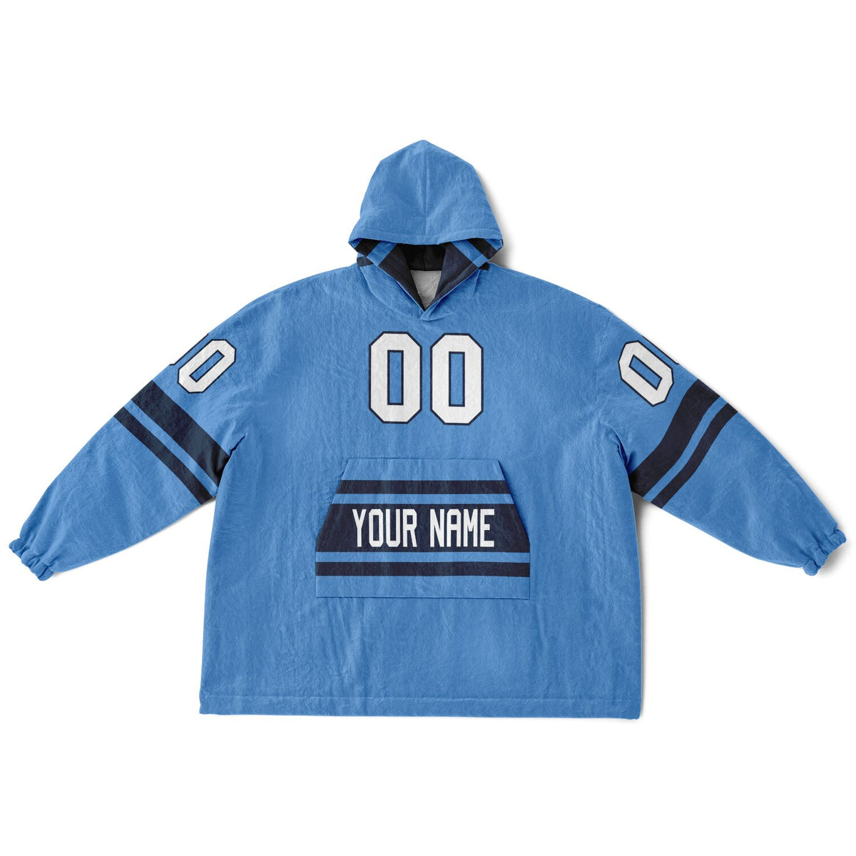 Light Blue/Navy Superfan Reversible