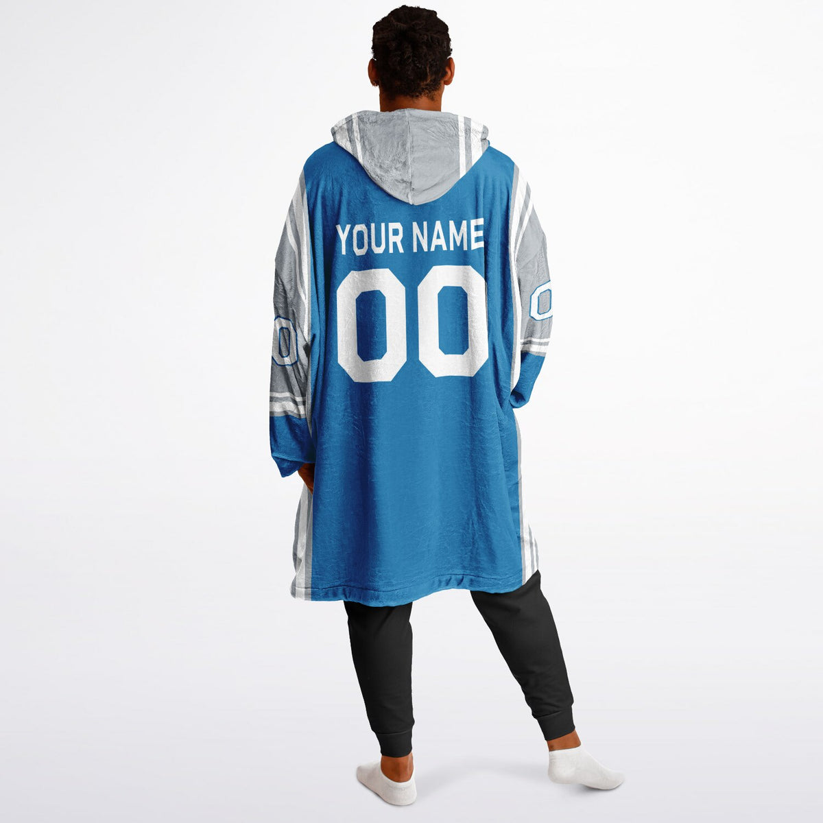Blue/Silver/White Bold