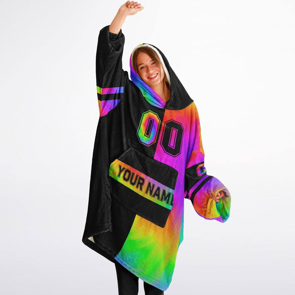 Tie Dye & Black Halftime