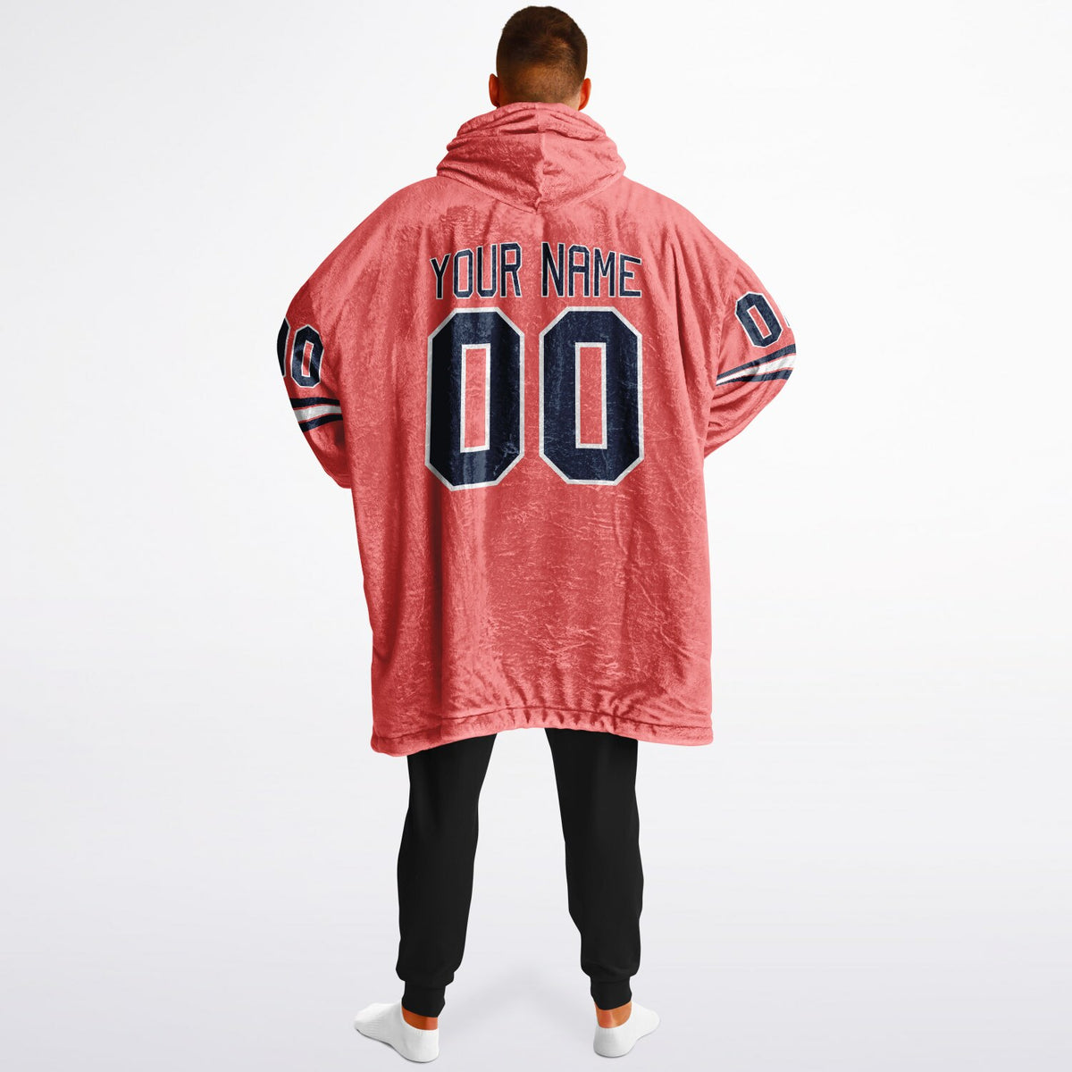Navy Electric Coral White Superfan Reversible