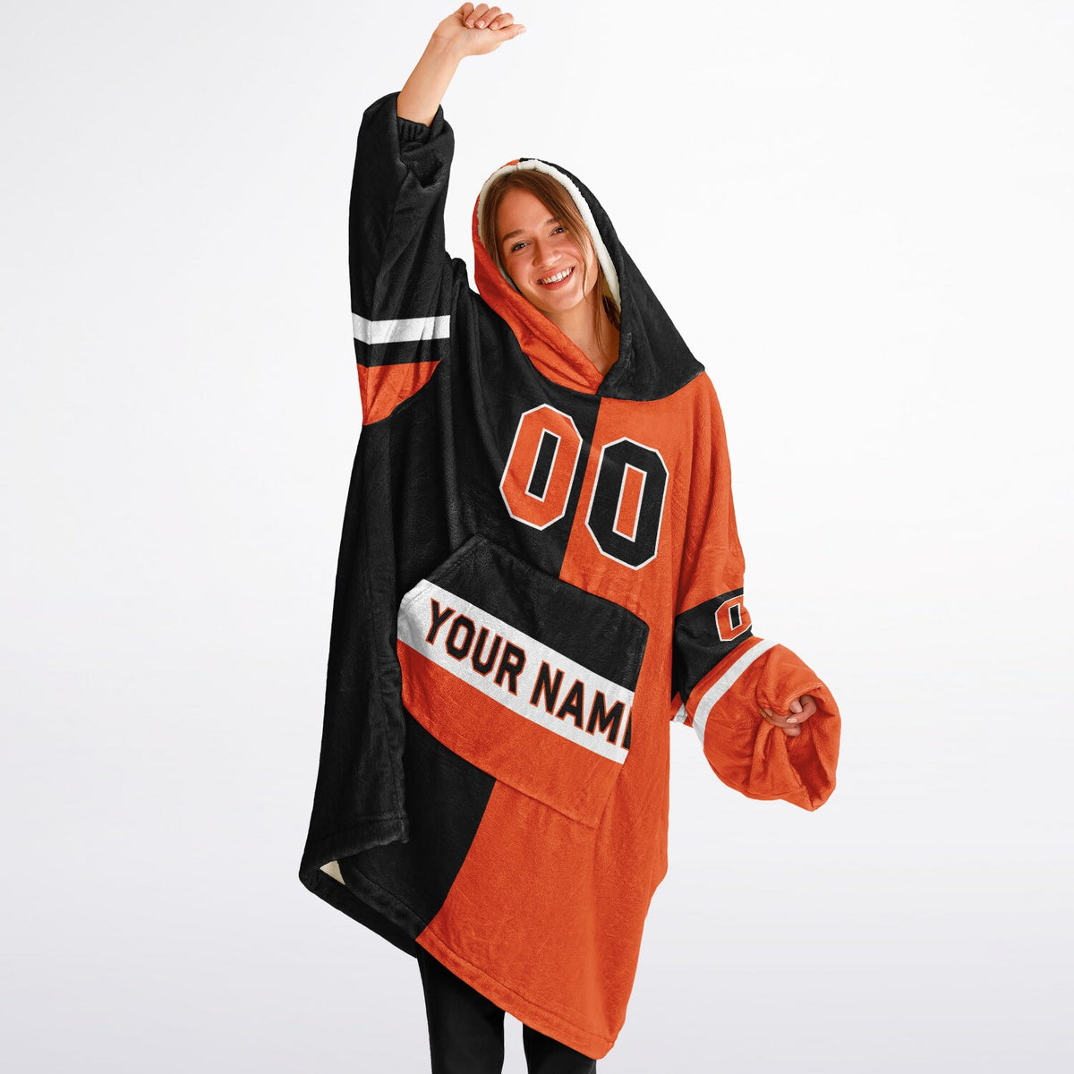 Black/Orange/White Halftime