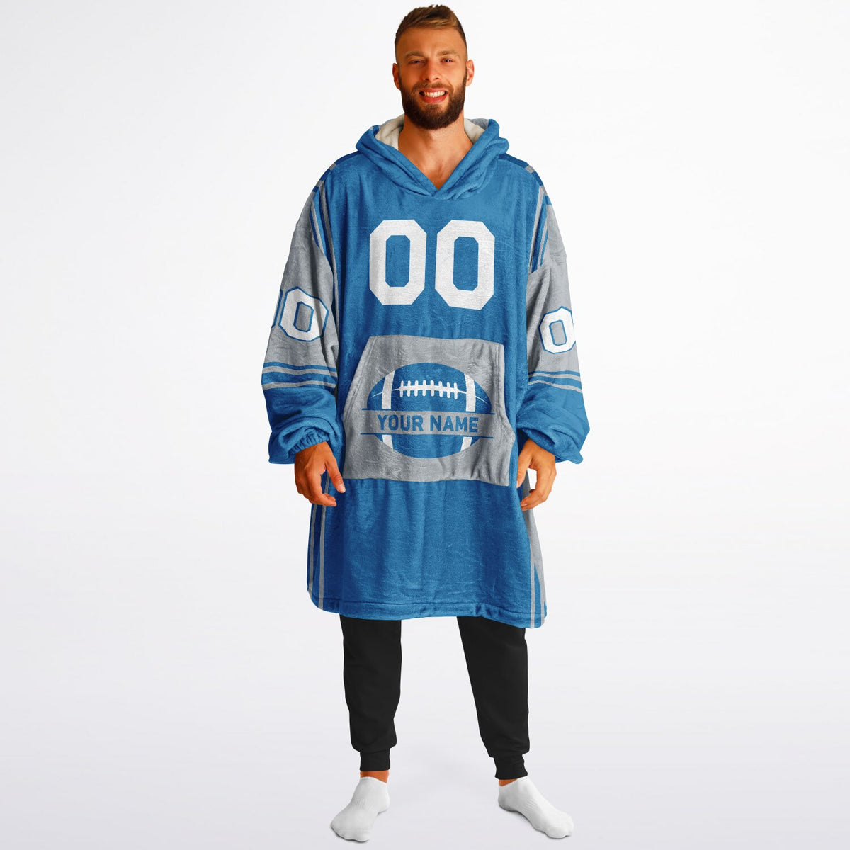 Blue/Silver Bold