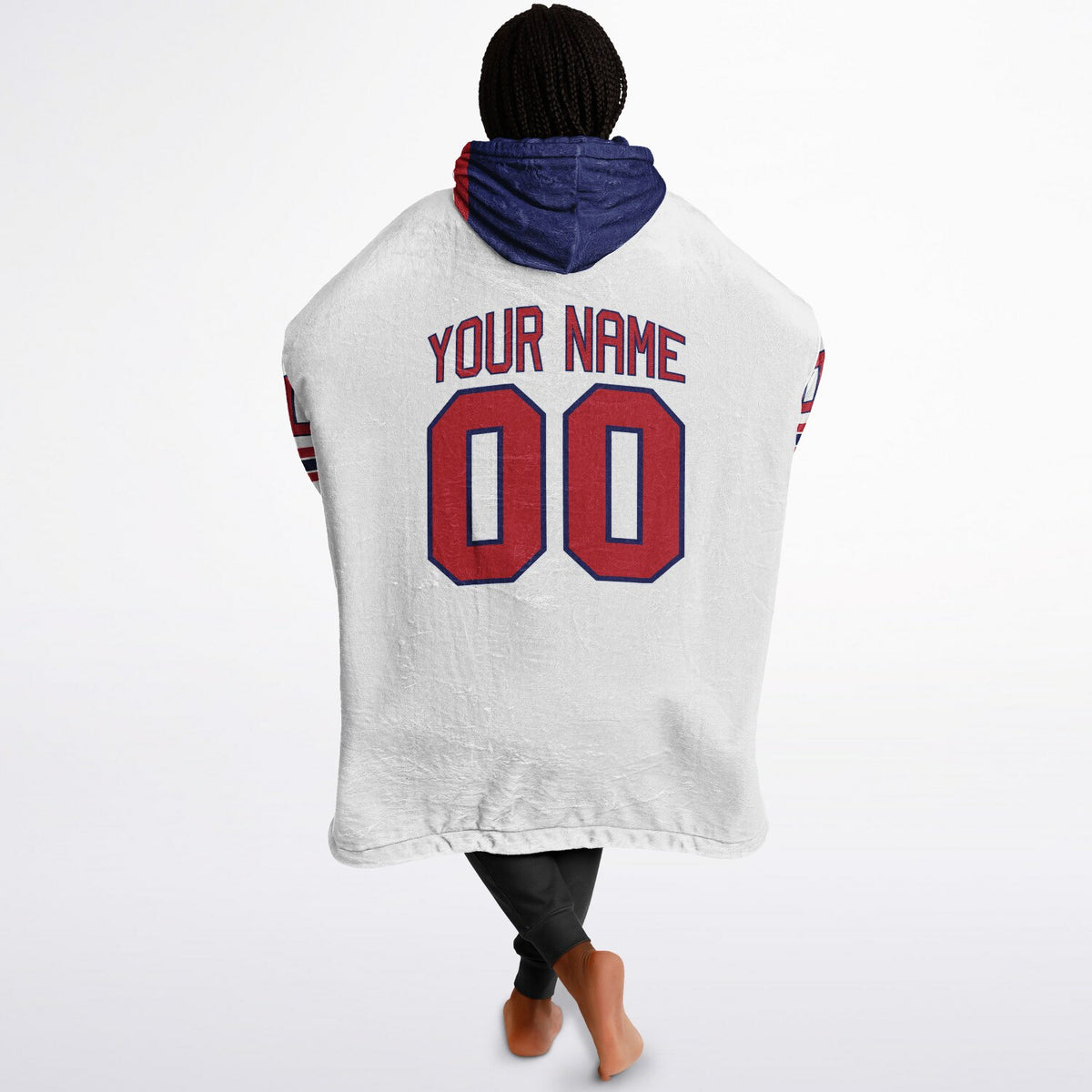 Dark Blue/Red/White Superfan Reversible