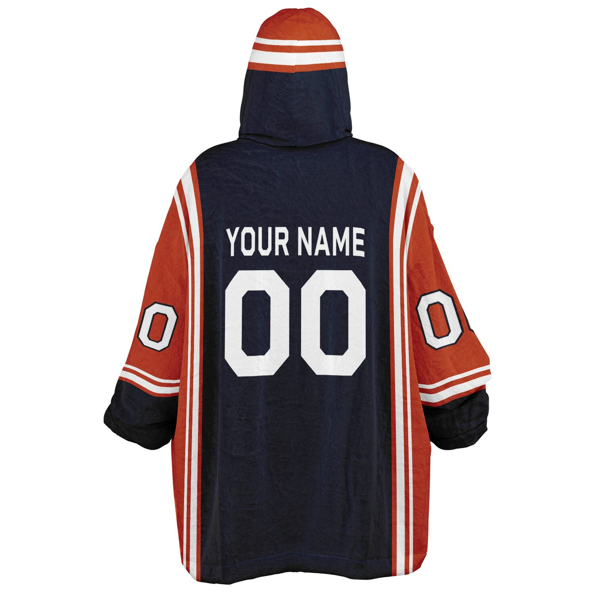Navy/Orange/White Bold