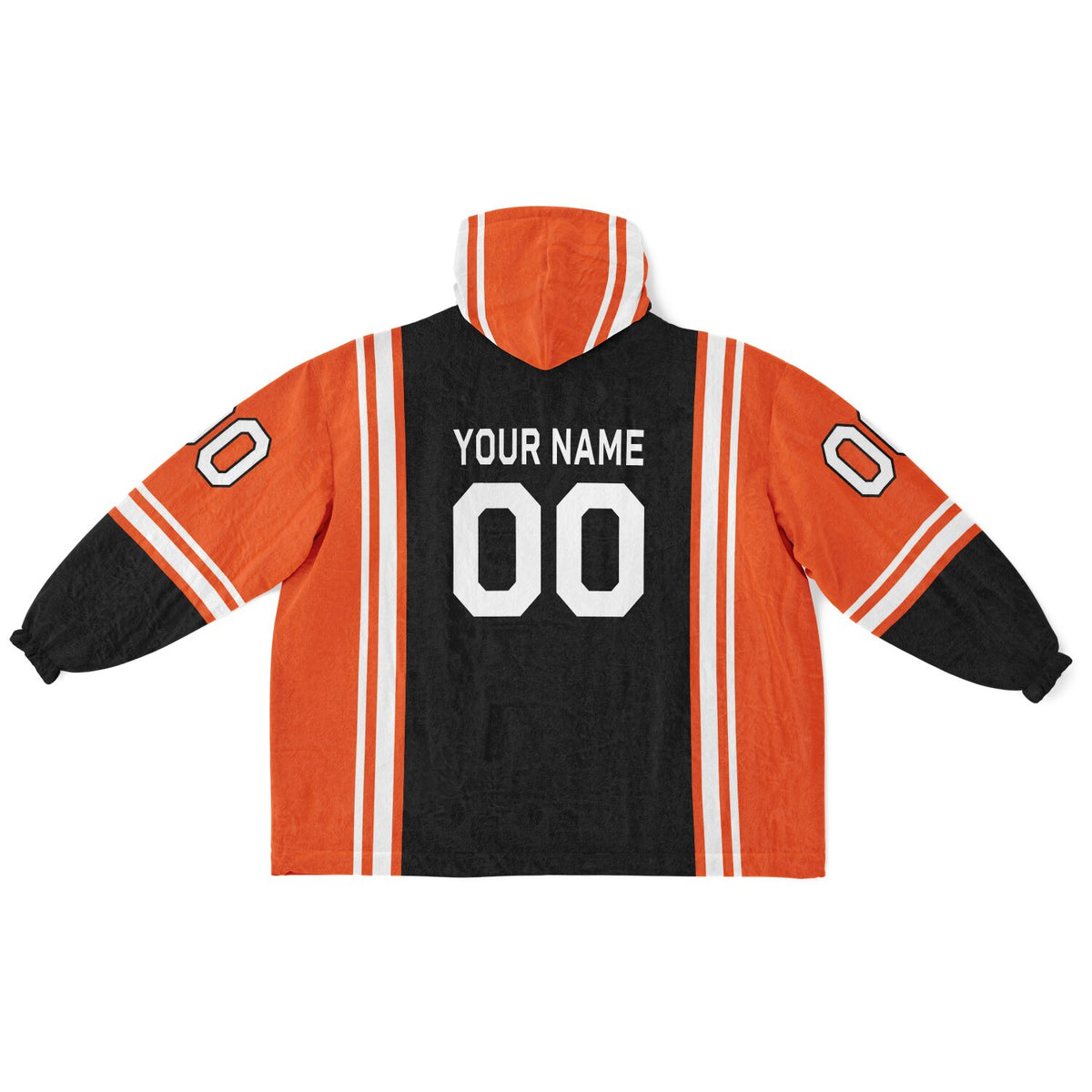 Black/Orange/White Bold