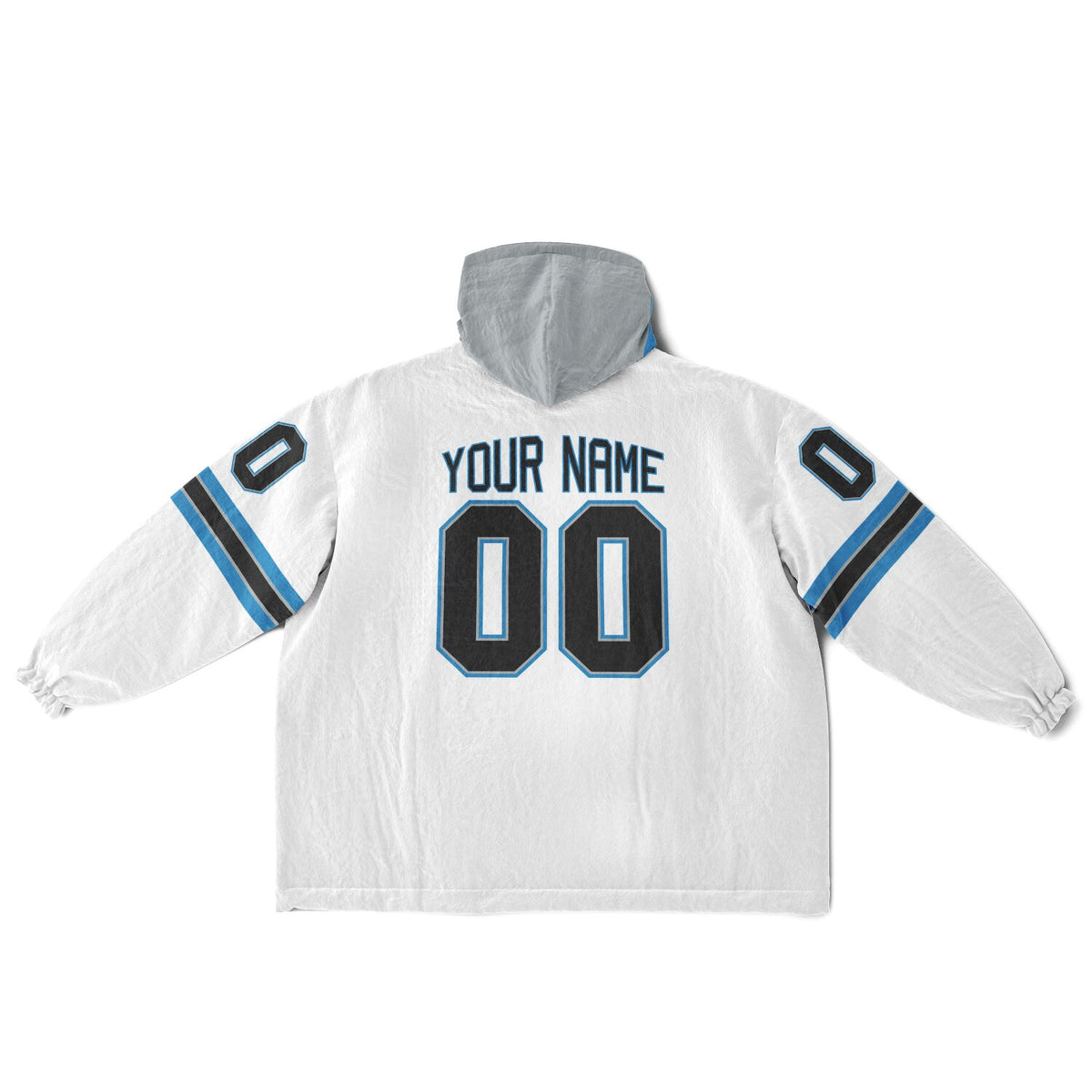 Black/Blue/Silver Superfan Reversible