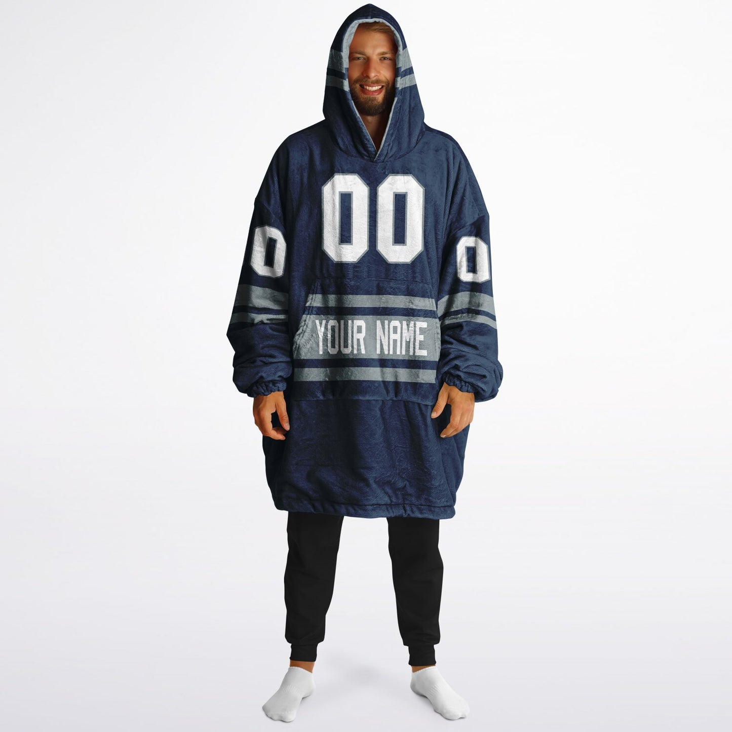 Navy/Silver Superfan Reversible