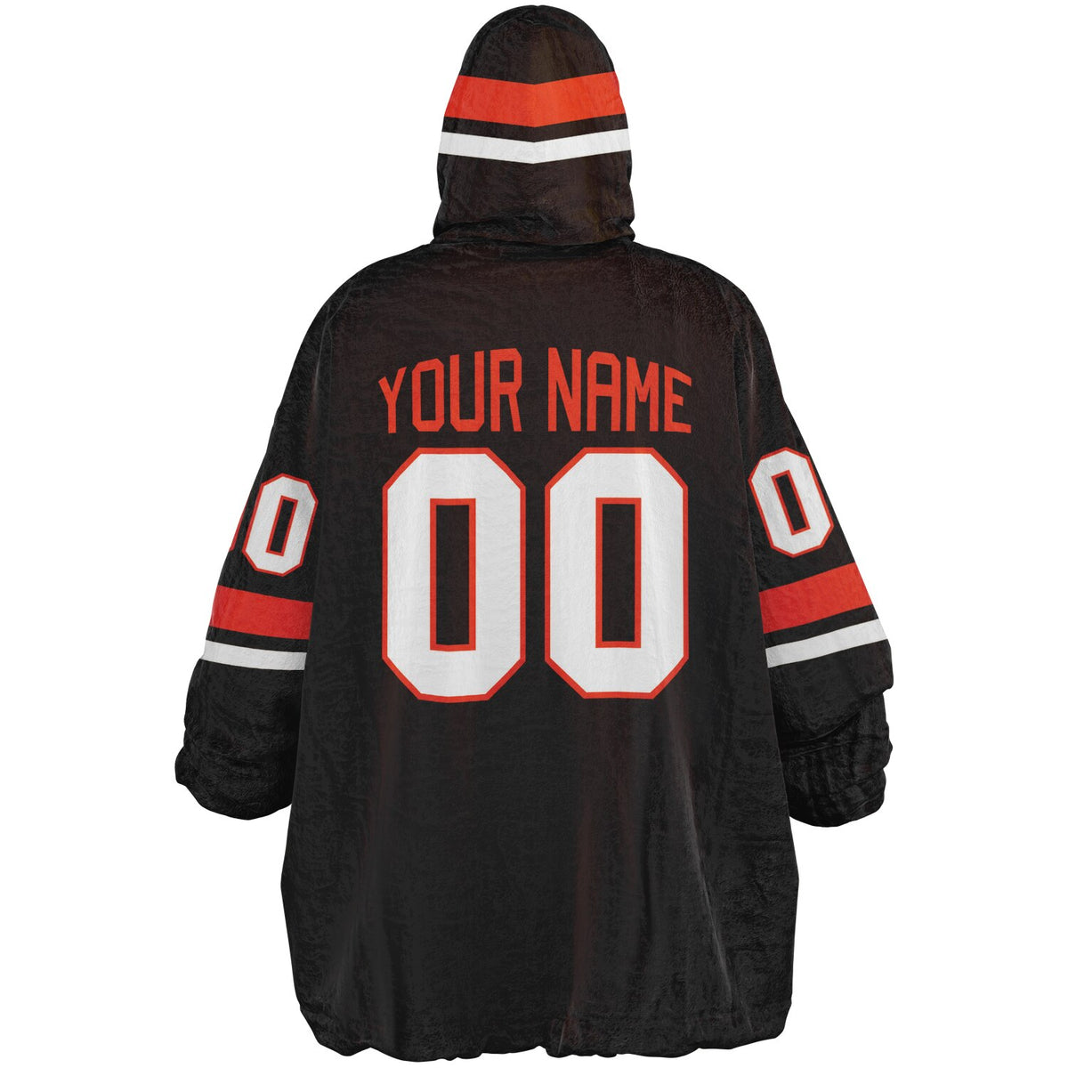 Brown/Orange/White Superfan Reversible