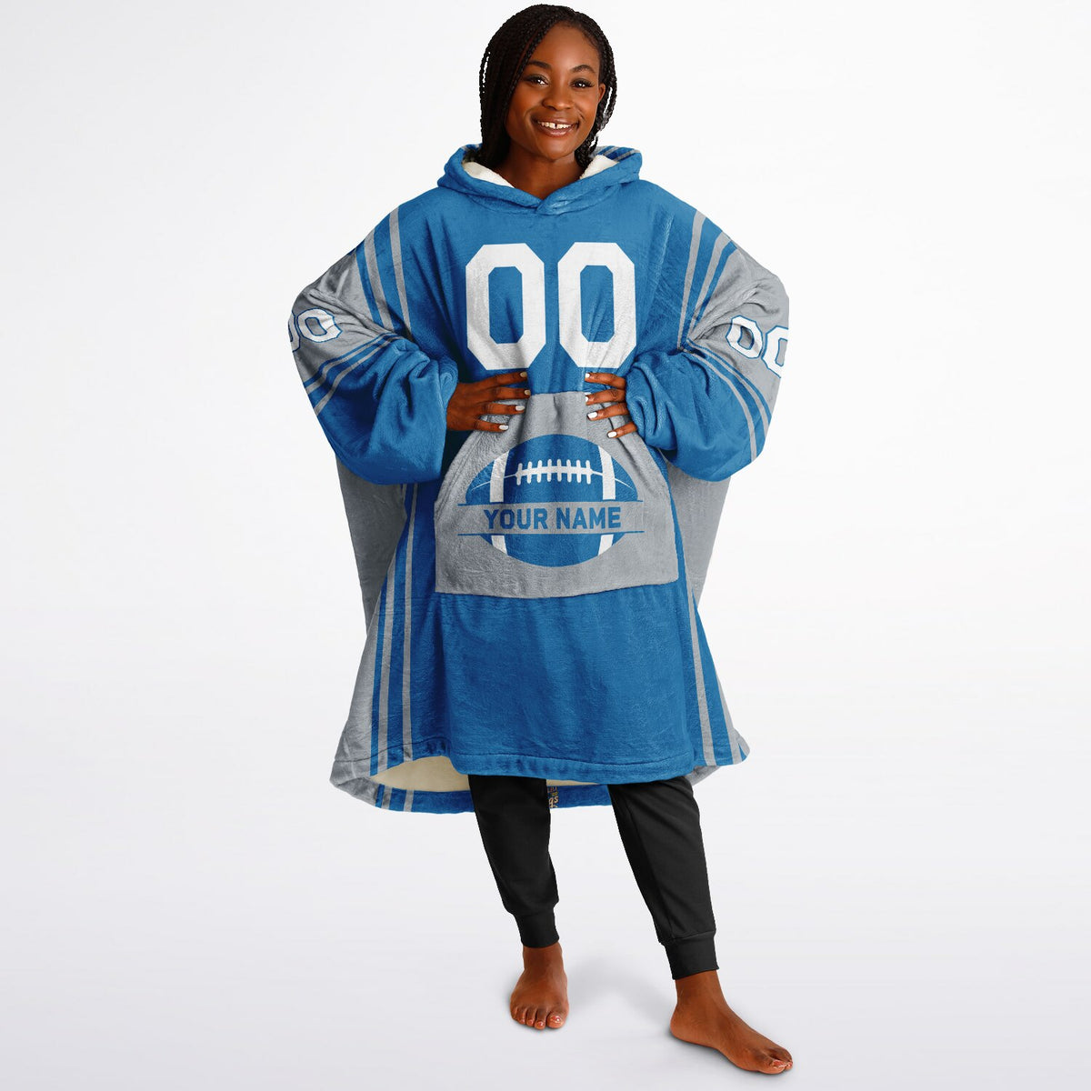 Blue/Silver Bold