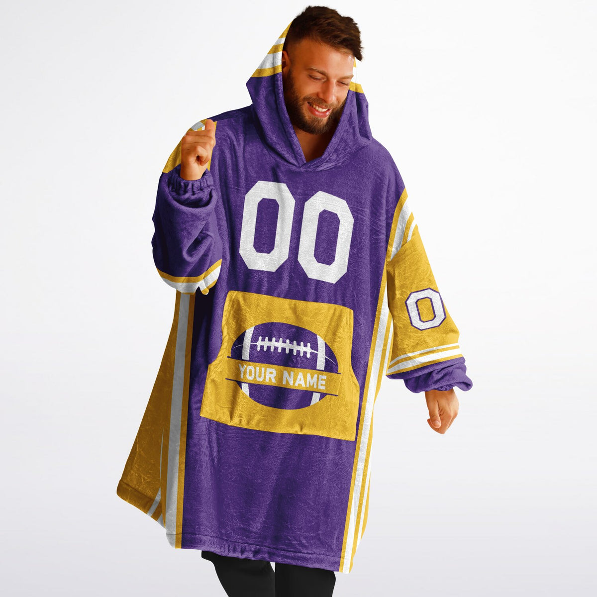 Purple/Gold/White Bold