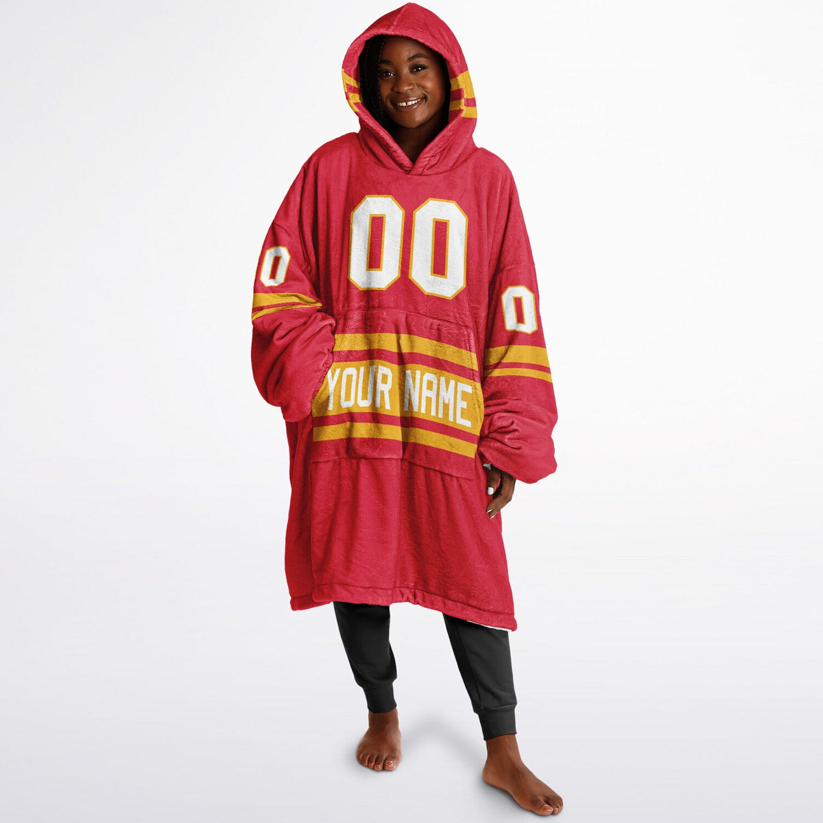 Red/Gold Superfan Reversible
