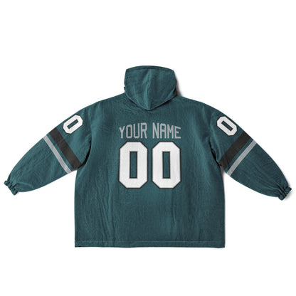 Midnight Green/Black/Silver Superfan Reversible