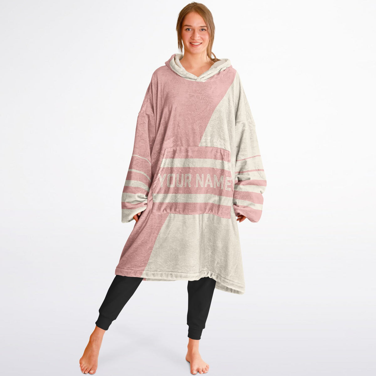 Blush Pink & Cream Split Decision