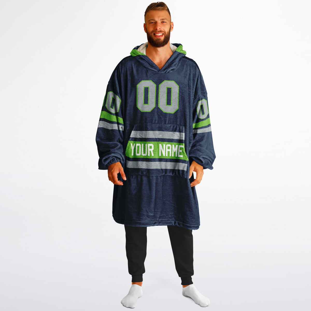 Navy Green Gray Classic
