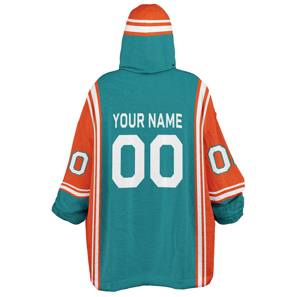 Teal/Orange/White Bold