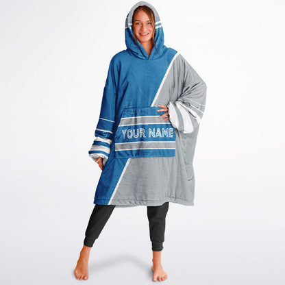 Blue/Silver/White Everyday Reversible