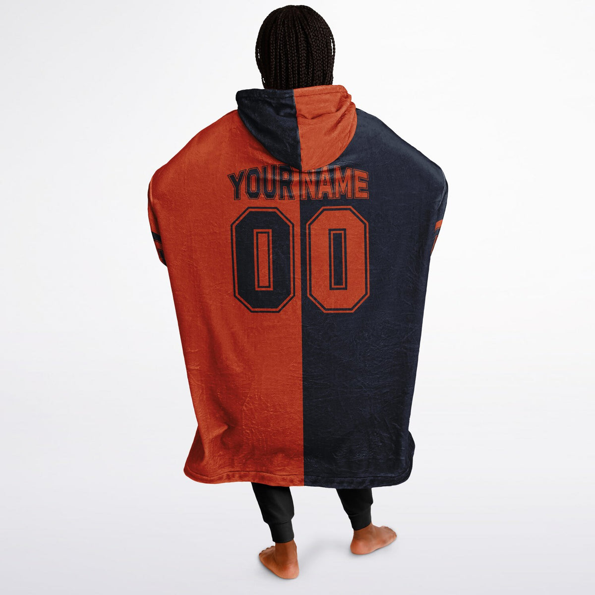 Navy/Orange Halftime