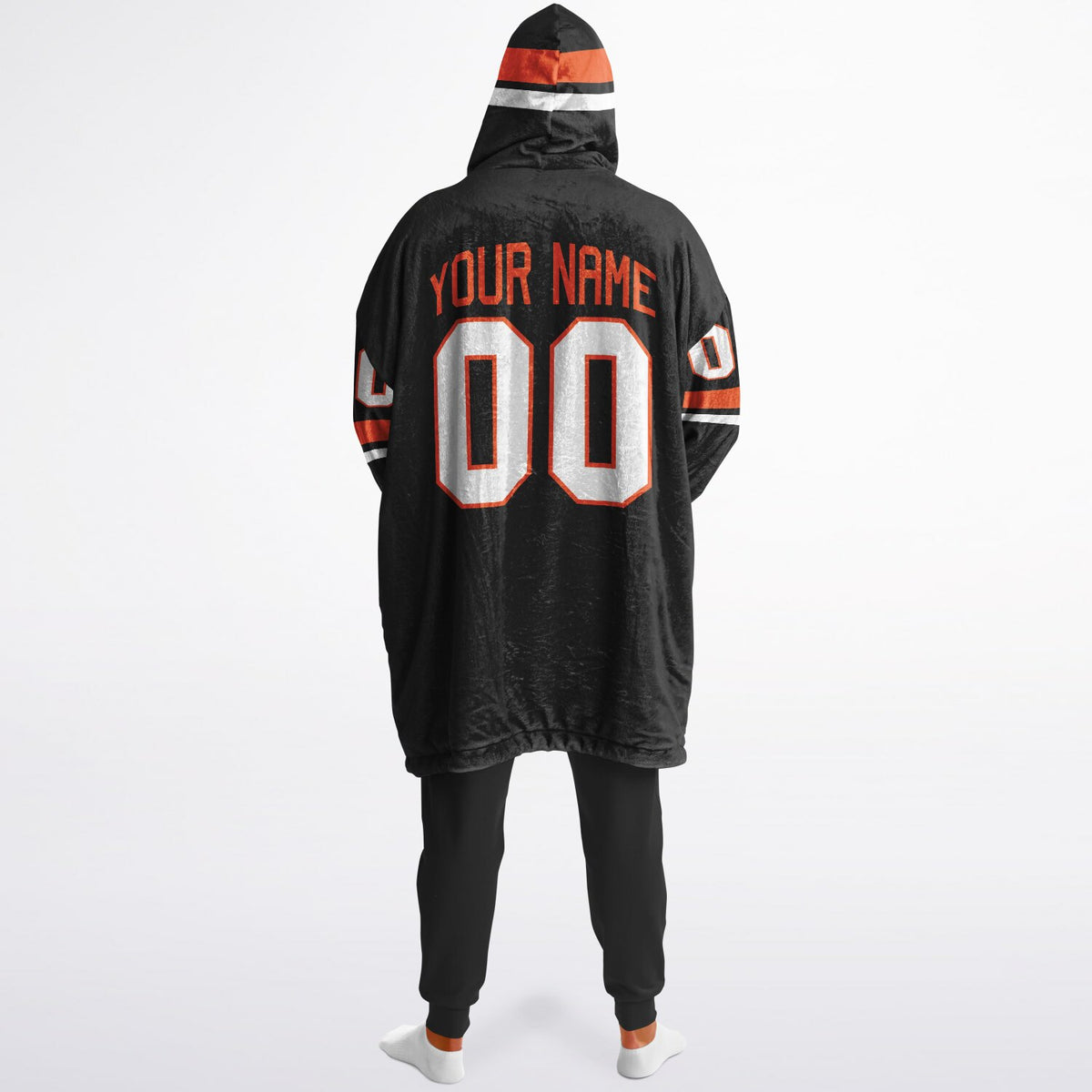 Black/Orange/White Superfan Reversible